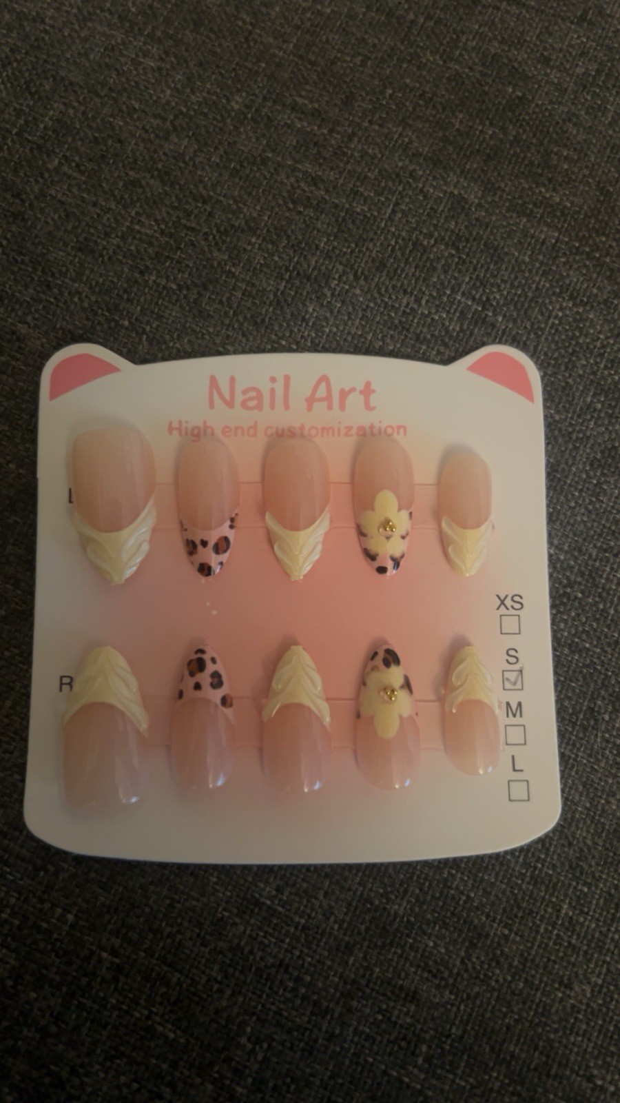 Press-On Nails Short Almond pack of two sets!