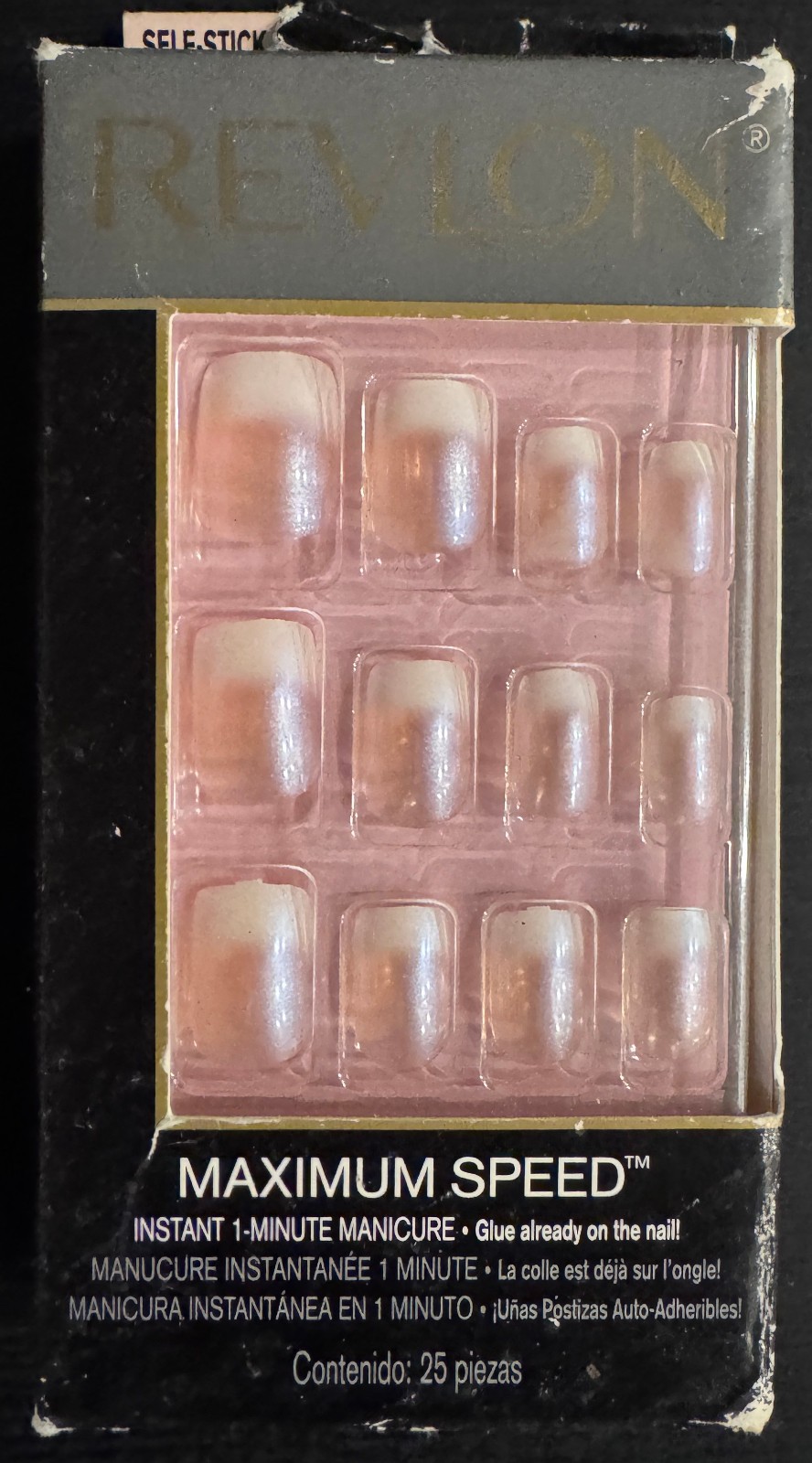 Vintage Press-On Acrylic Nails – Revlon & Nailene – Lot of 7 Sets – New