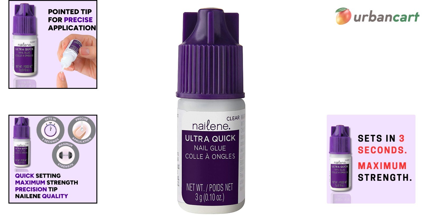Super Strong Fast-Drying Nail Glue – Long-Lasting Adhesive for Natural & Arti…