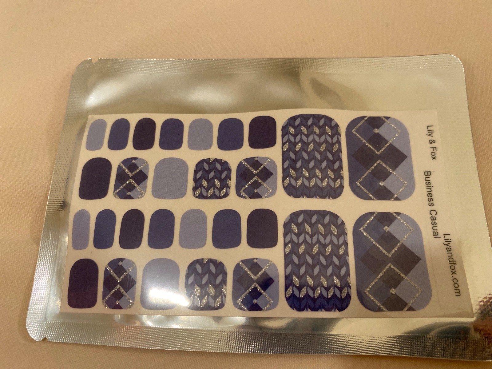 Lily and Fox Pedicure Nail Wraps