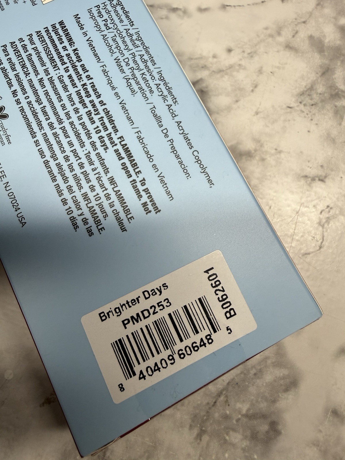 New Kleo Kolor Press-On Gel Nails – Brighter Days- Long Round
