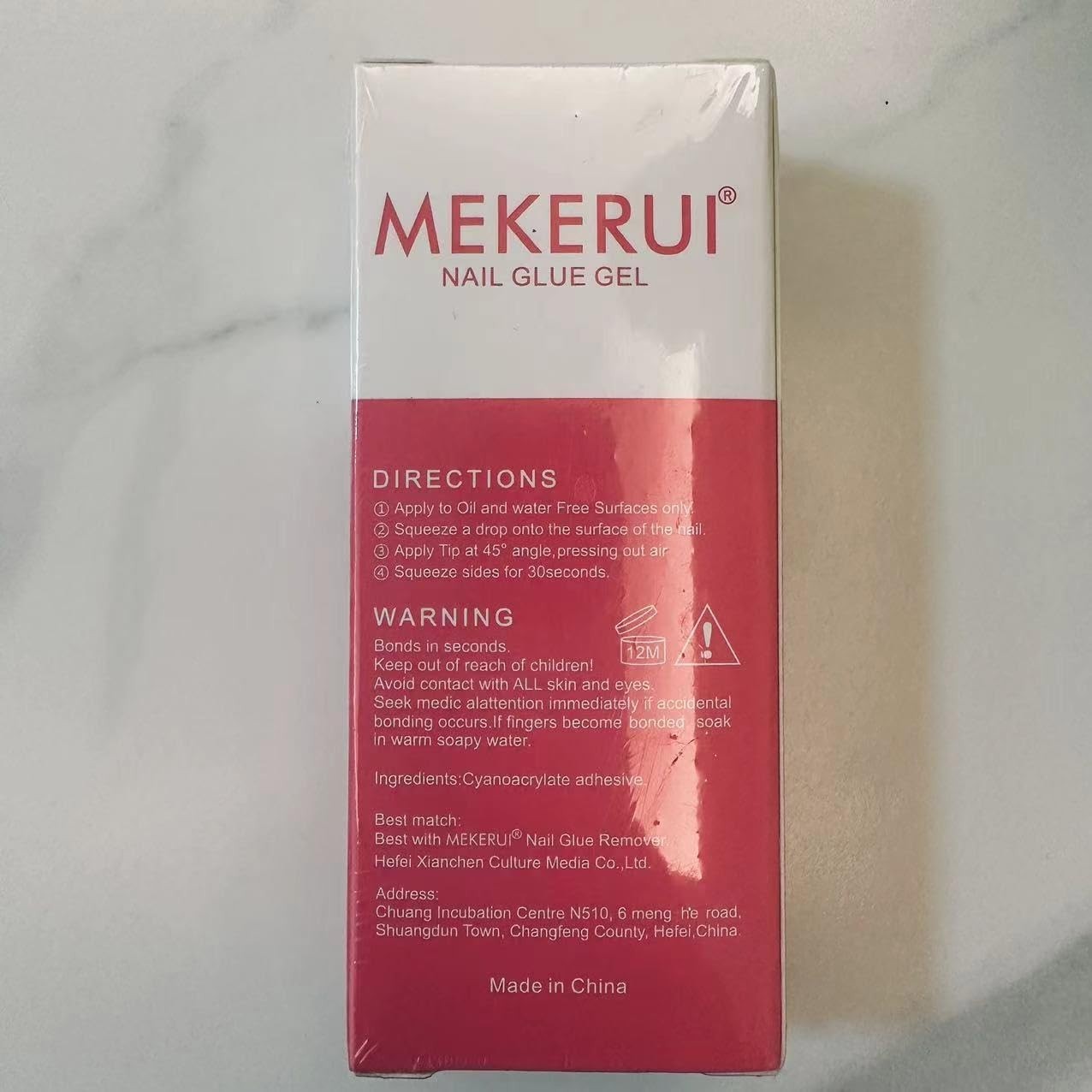 15g Super Strong Nail Glue Gel – Effortless Application with 7-Second Dry Time