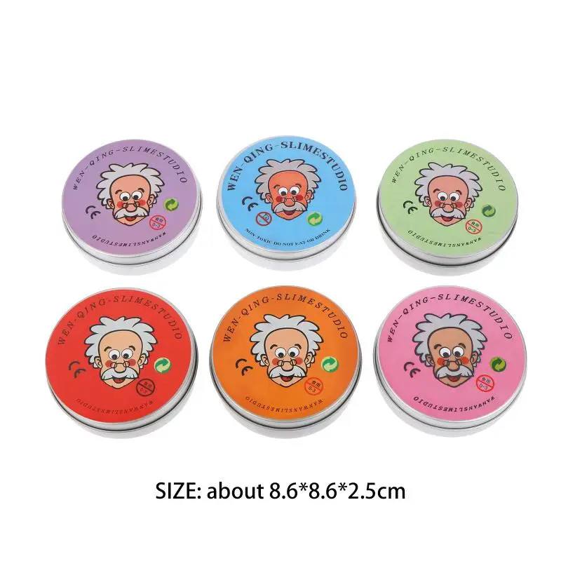 Liquid Glass Slime Stress Relief Sensory Fidget Toy Colorful Stress Toy