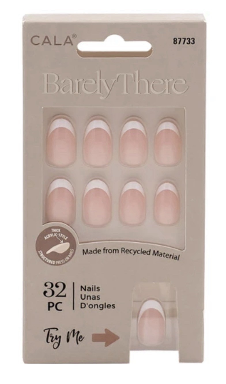 BARELY THERE | OVAL FRENCH TIP (87733)