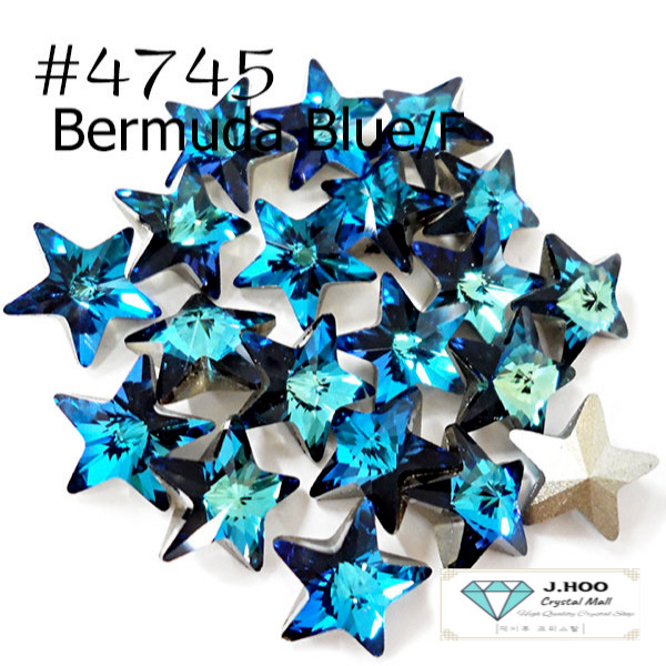 Swarovski 4745 Rivoil Star Fancy Stone 10mm (4pcs)