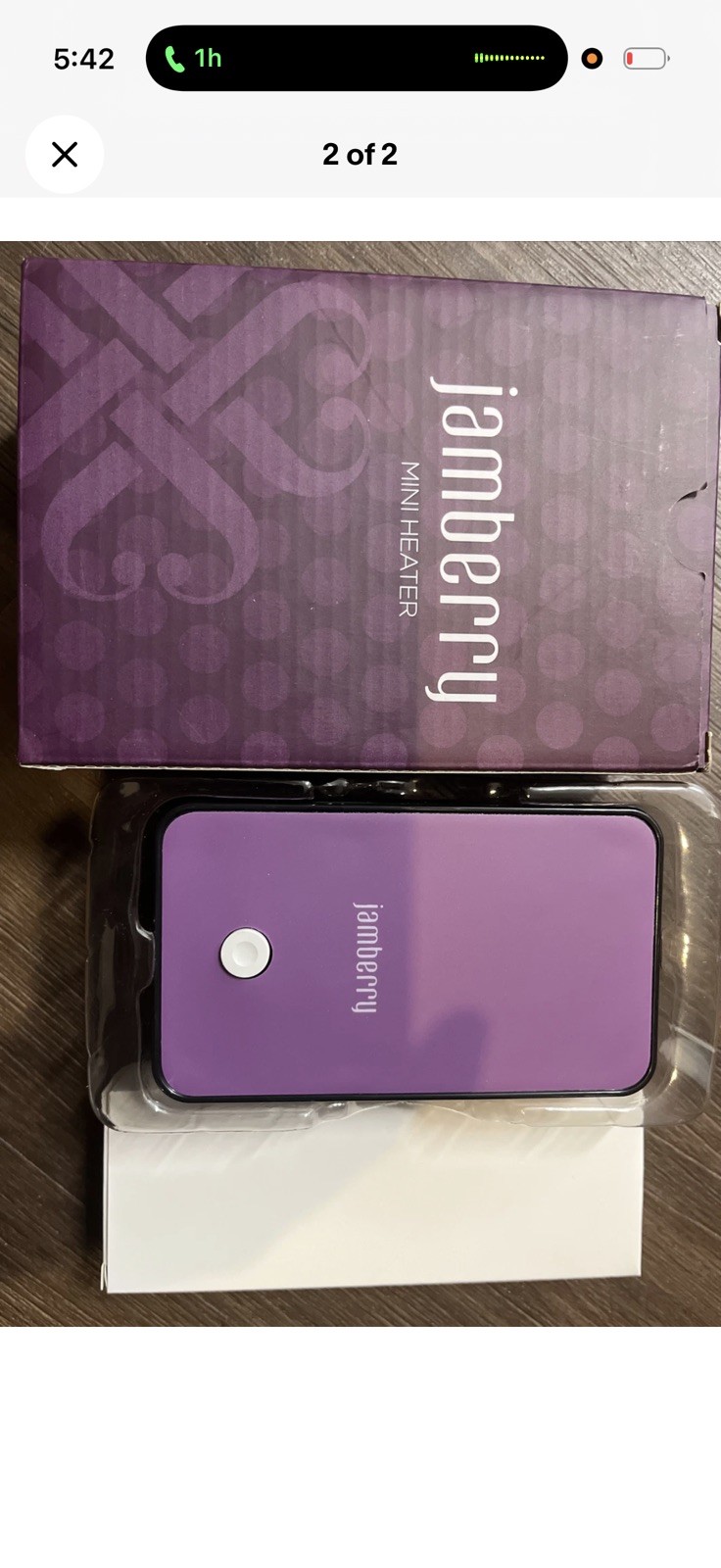 Jamberry Mini Heater For Nails Brand New With Box!