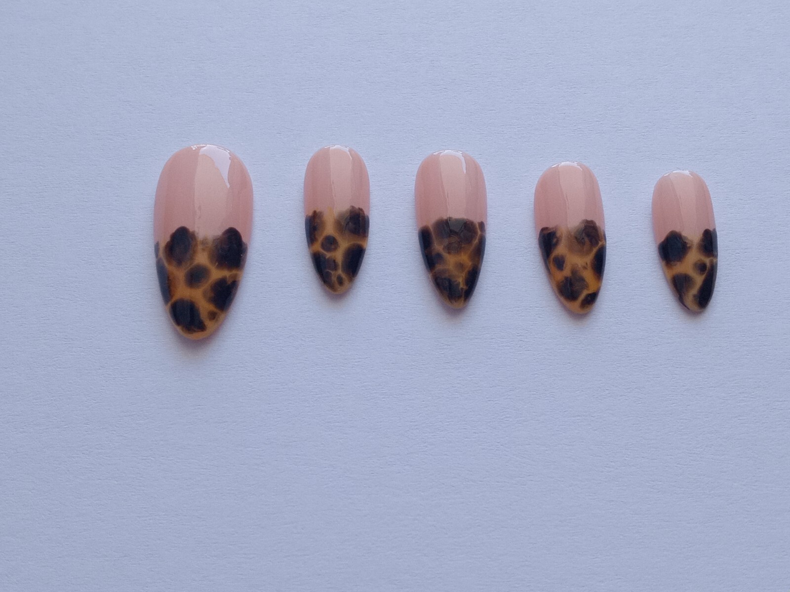 Handmade Press on Nails, Gel Nails, Made to order,Set of 10 Nails “Pick “.