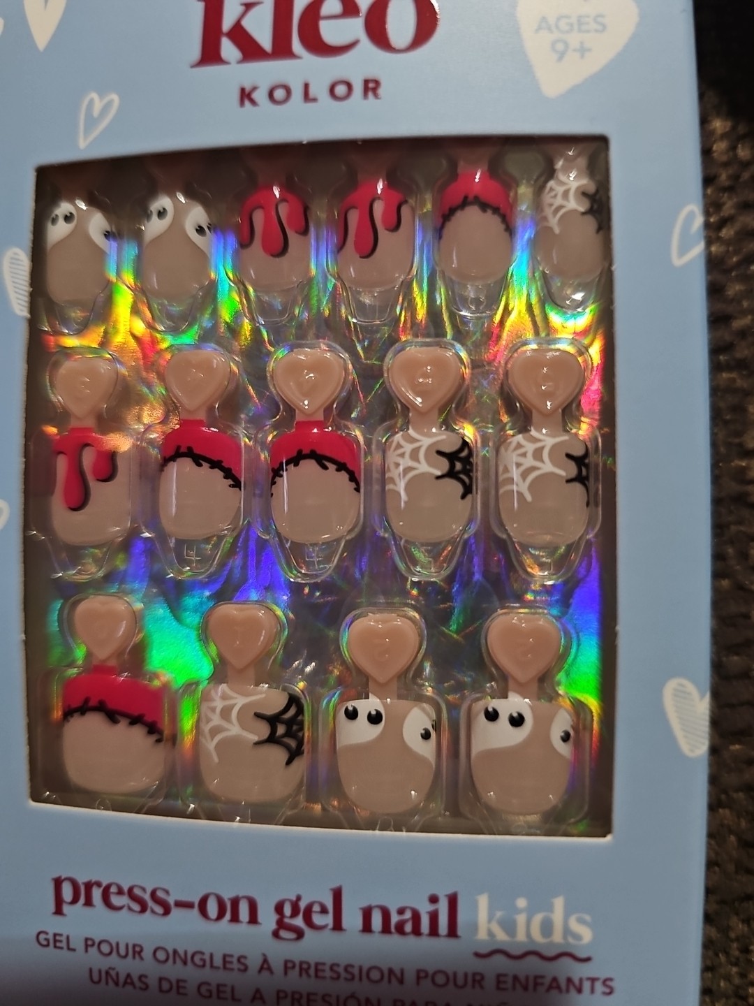 Kleo Kolor Mini Press On Gel Nail Monster Mash Kids