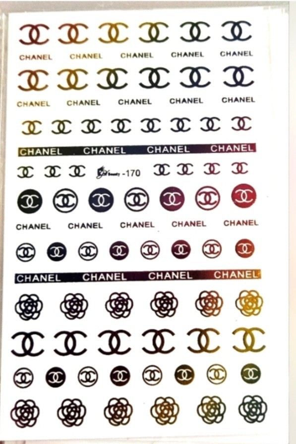 NWT NAIL ART DESIGN SELF-SEAL STICKERS BUNDLE: RAINBOW & WHITE!