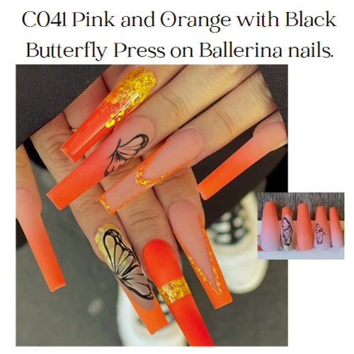 Double Bling, C-type nails. Plenty of bling for casual and up dress.