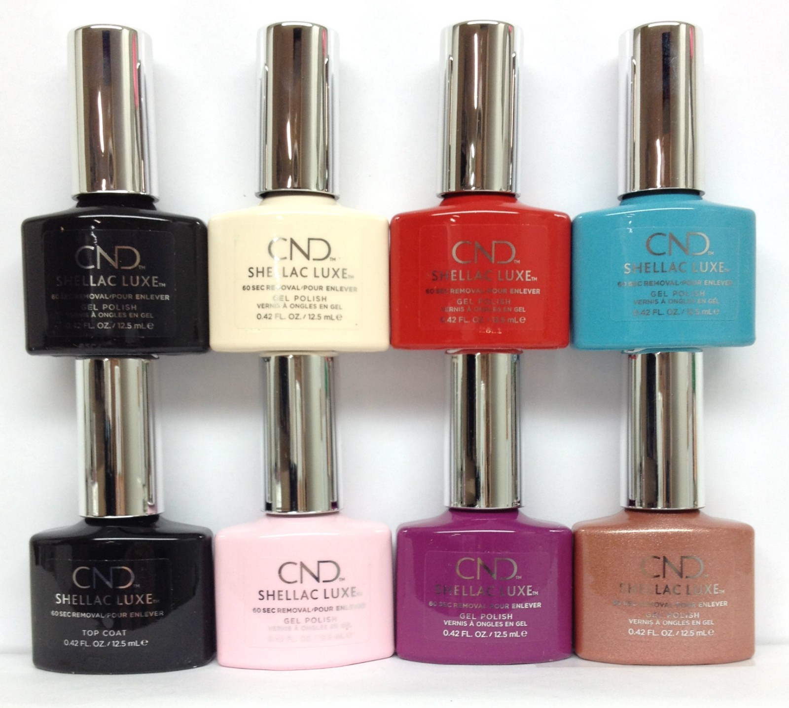 CND SHELLAC LUXE .42oz/12.5ml – 65 Colors, 15 Exclusive, 1 Top – Pick Any Color