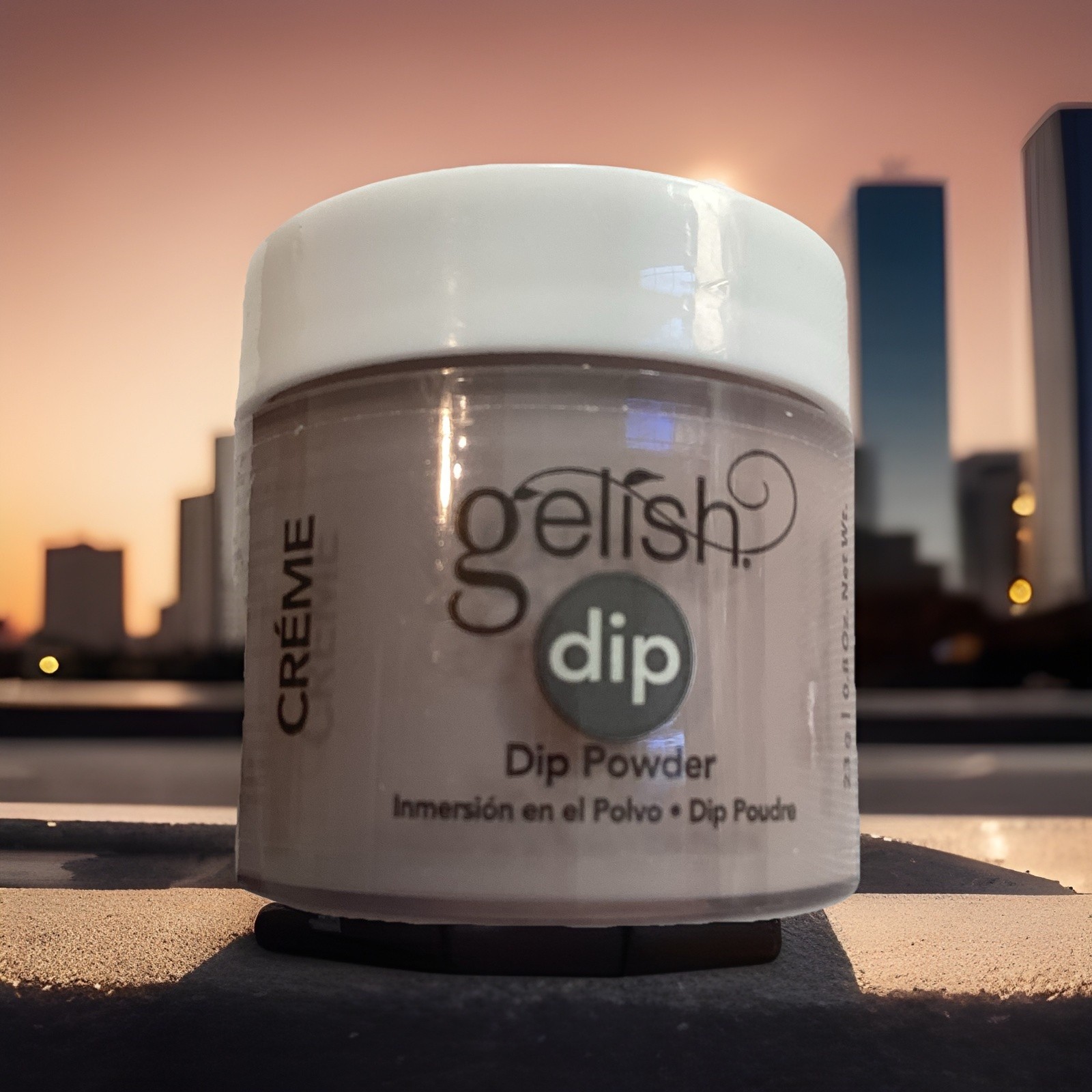 Gelish Dip Powder Essentials Pro Nail Art 23g/0.8oz Latte Please Nails UNSEALED