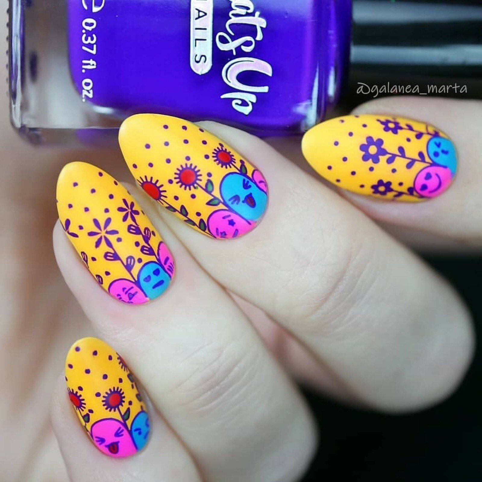Fab Cab Stamping Polish (Yellow), Nail Polish for Nail Art