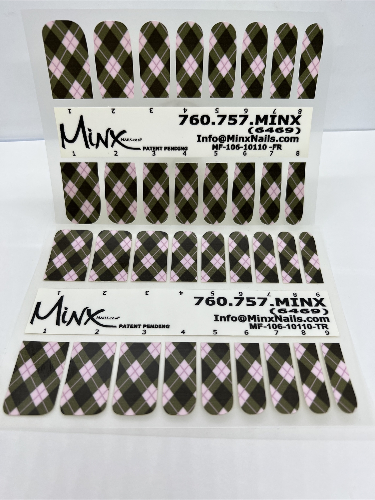 Minx Foil Nail Cover Nail Art Sticker Manicure Wraps