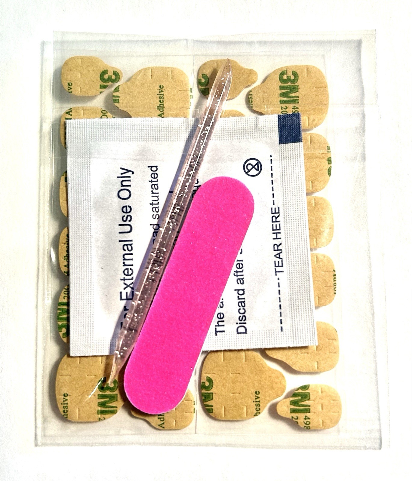 Custom Nail Art Acrylic Handmade Press On Nails Sz L w/ FREE Prep Kit pljb NEW!