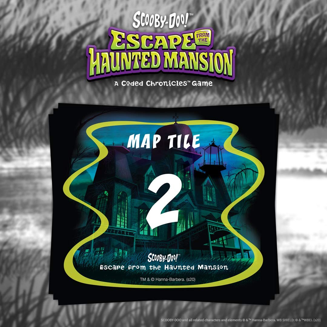 Scooby-Doo: Escape from The 10 inches x 10 x 2 inches, Multicolor