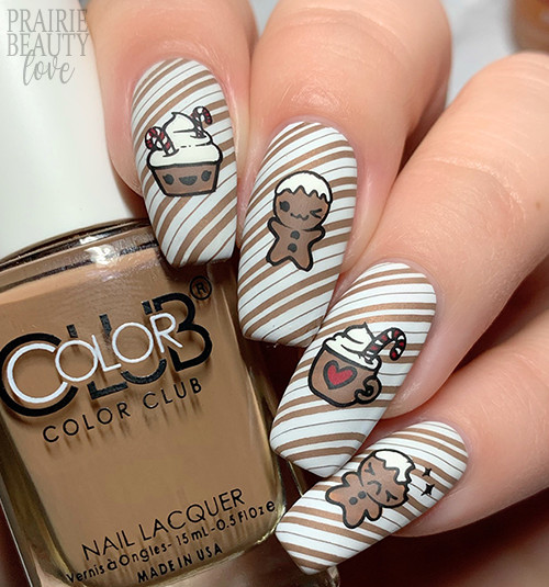 Maniology M039 OOP HTF Kawaii Christmas – Santa’s Helpers Nail Stamping Plate