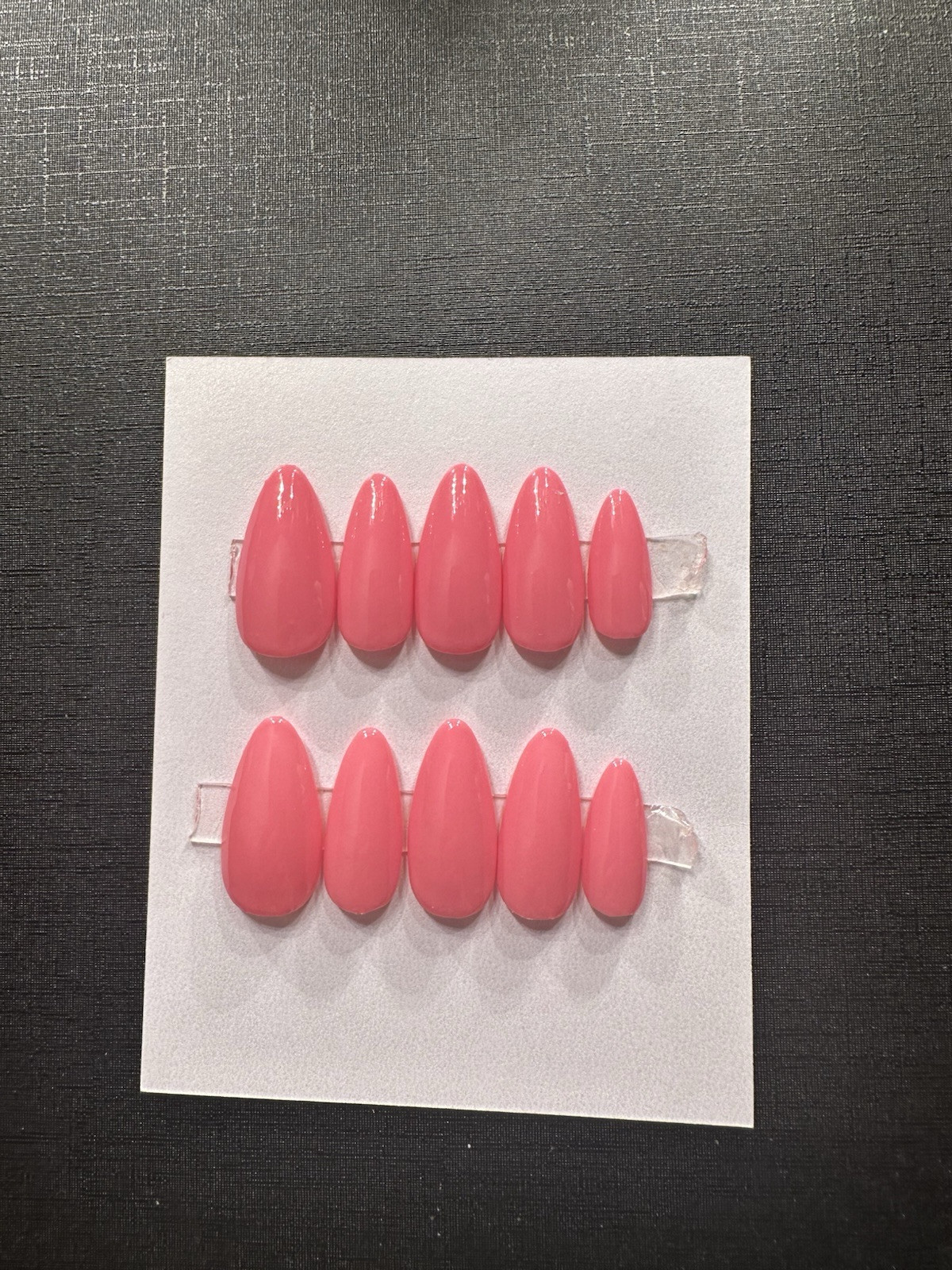 light pink nails!