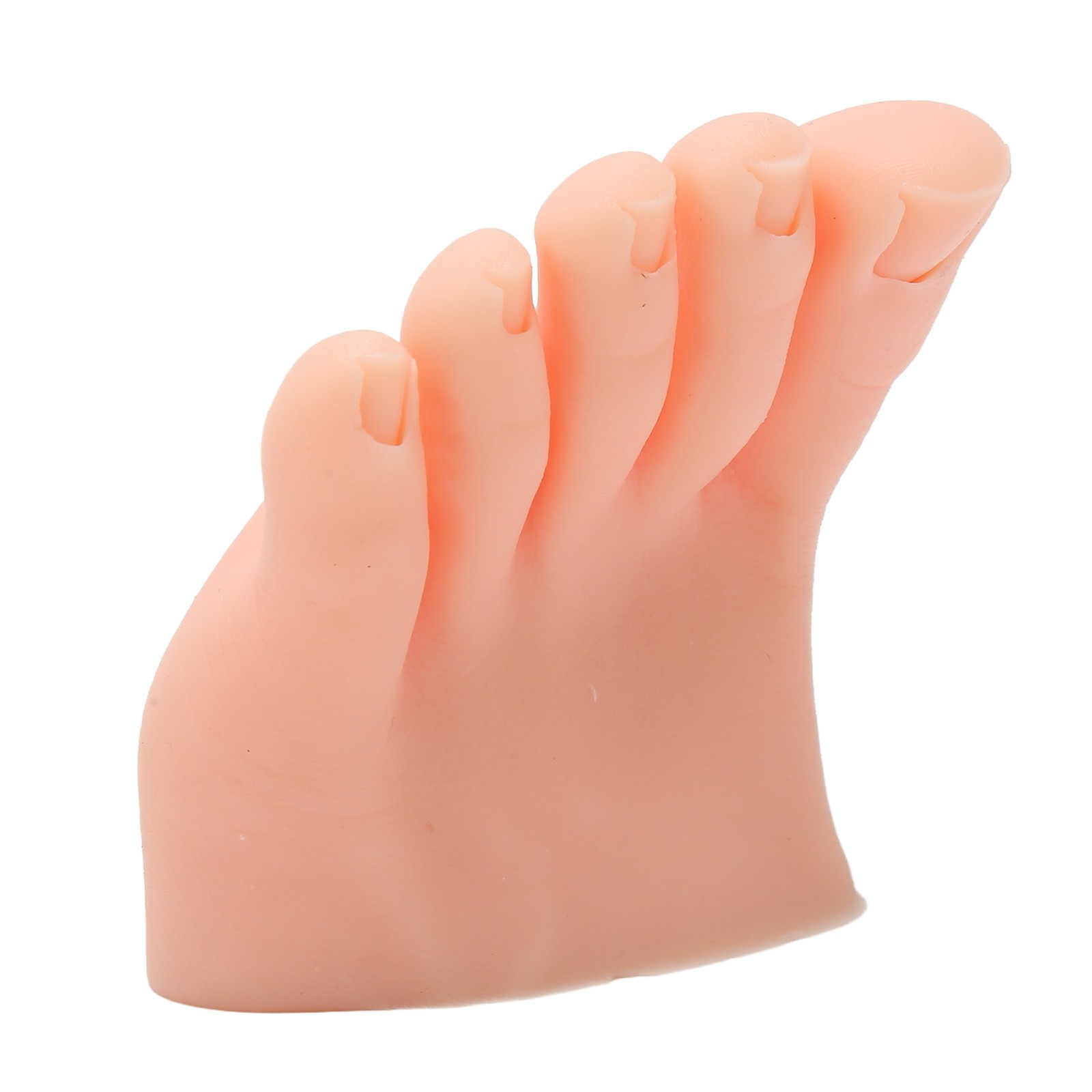 ›Nails Art Training Display Fake Half Foot Model Light Skin Color Tattoo