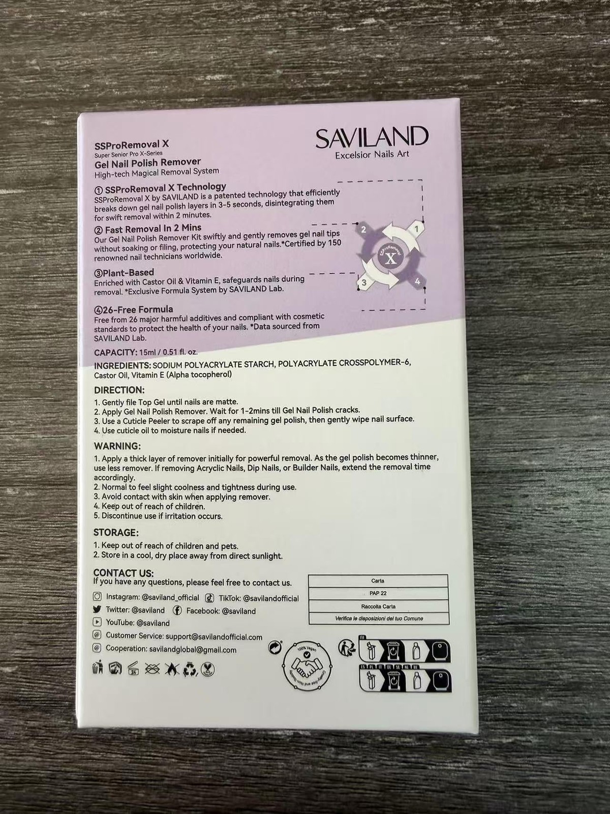 SAVILAND 2 Mins Gel Nail 0.51 Fl Oz (Pack of 1), 1)
