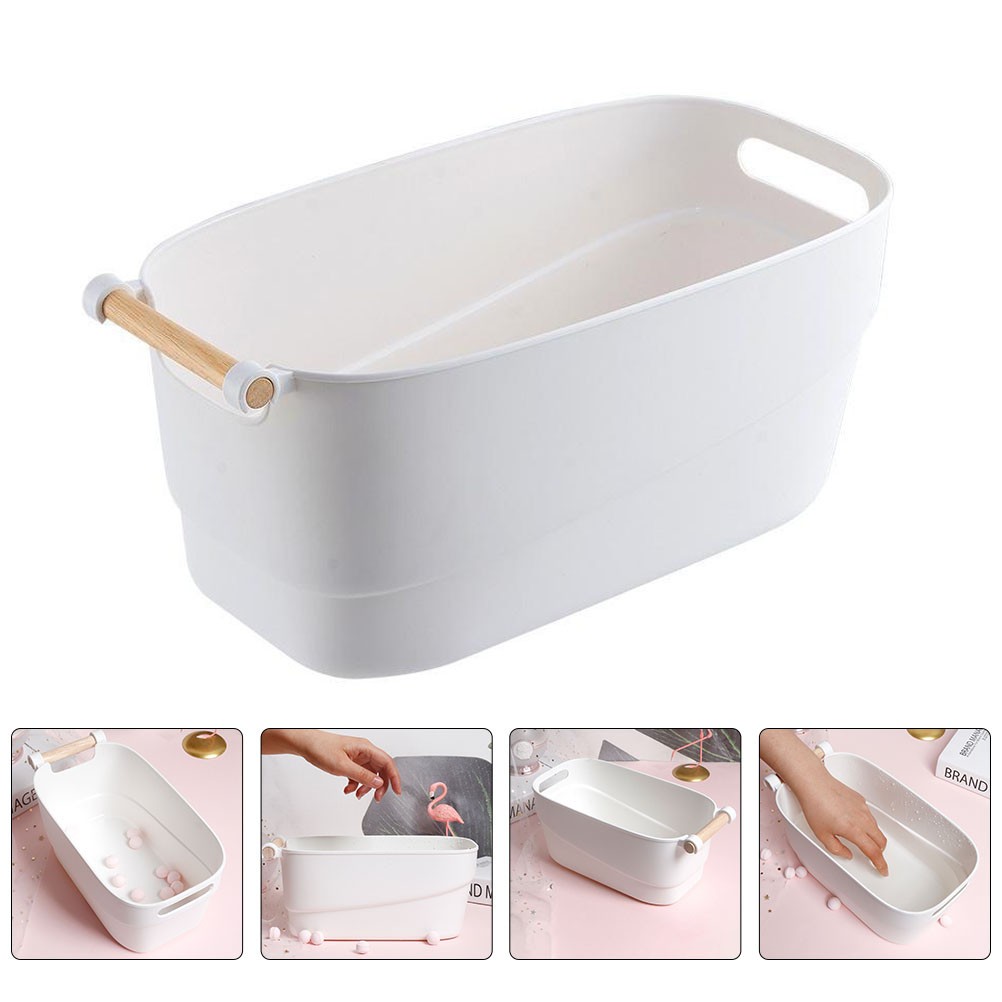 Bath Bowl for Hands Manicure Nails Soak Container Acrylic Soaking
