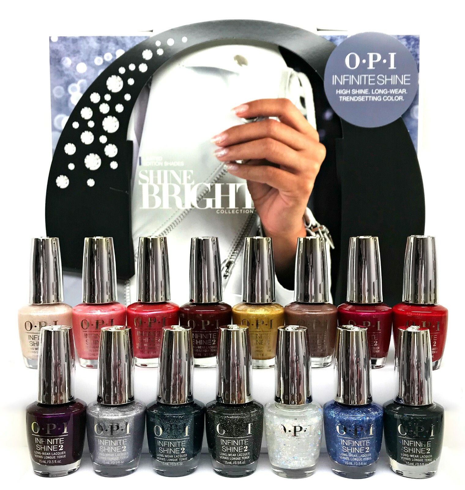 OPI Infinite Shine NL – SHINE BRIGHT Holiday 2020 Collection – Choose Any 0.5oz