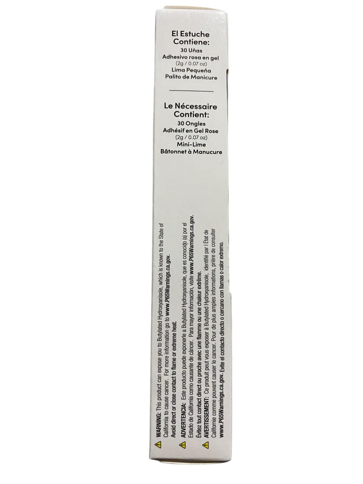 Nailbliss Salon Gel Press On Nails GN168 Golden Age Long 30 Nails