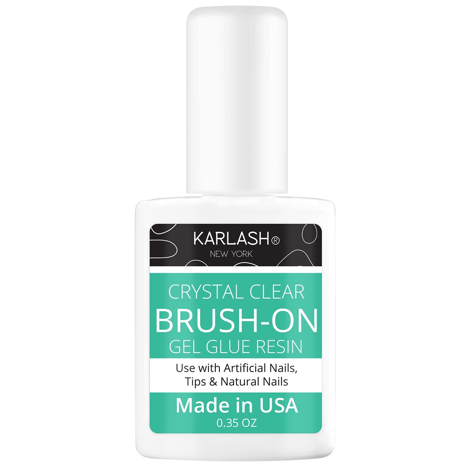 Super Strong Brush on Nail Glue for Acrylic Nails and Press on Nails Nail Bond