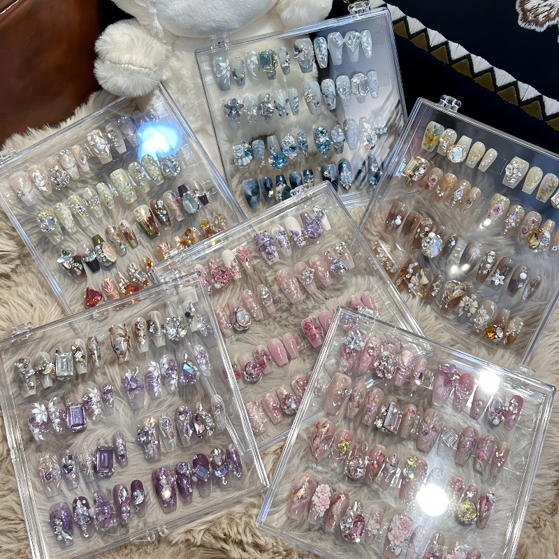 120 Pcs with Multiple Color Blends Suitable for Various Occasions of Fake Nails