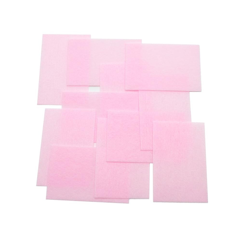 Pink Gel Nail Polish Remover Tools 540 PCS Lint Free Wipes Cotton