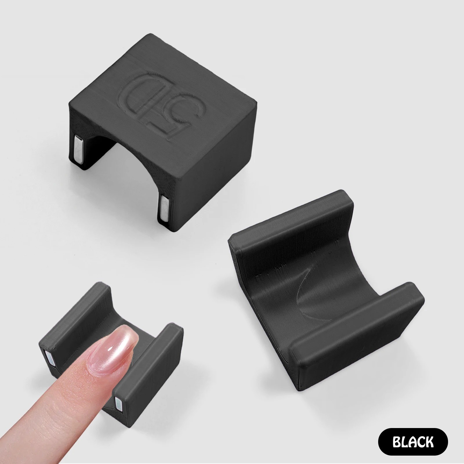 1PC U-Shaped Cat Eye Nail Art Magnet Tool
