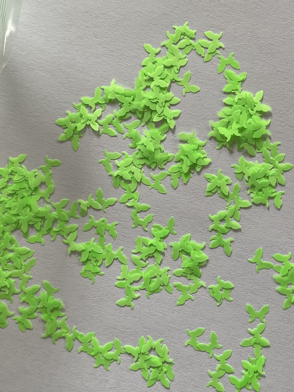 Butterfly 2 Neon Green Nail Glitter | 1 TSP | Gel Nail Art & Acrylic