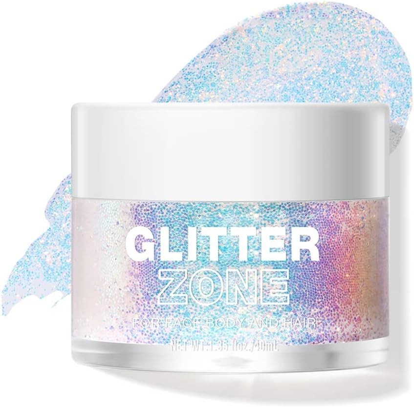 Golden Ocean Holographic Glitter Gel for Festivals – Safe & Long-lasting Shine