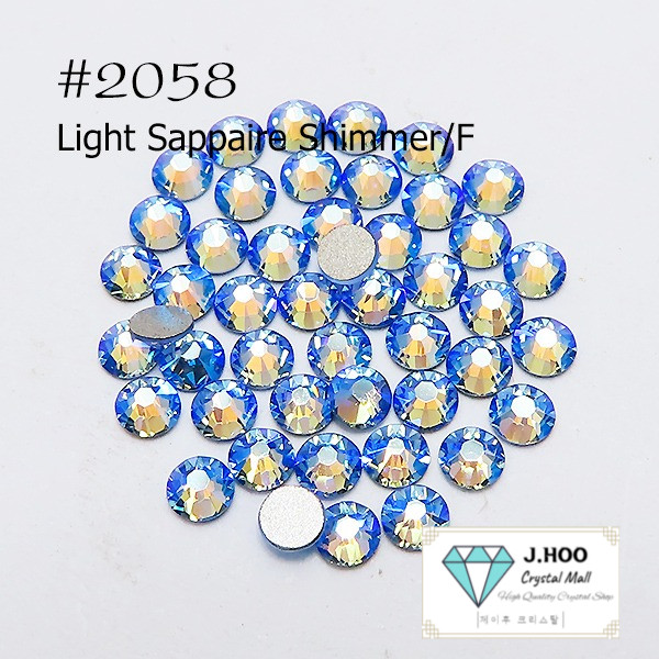 Swarovski 2088 – Flat Back-Light Sapphire Shimmer F