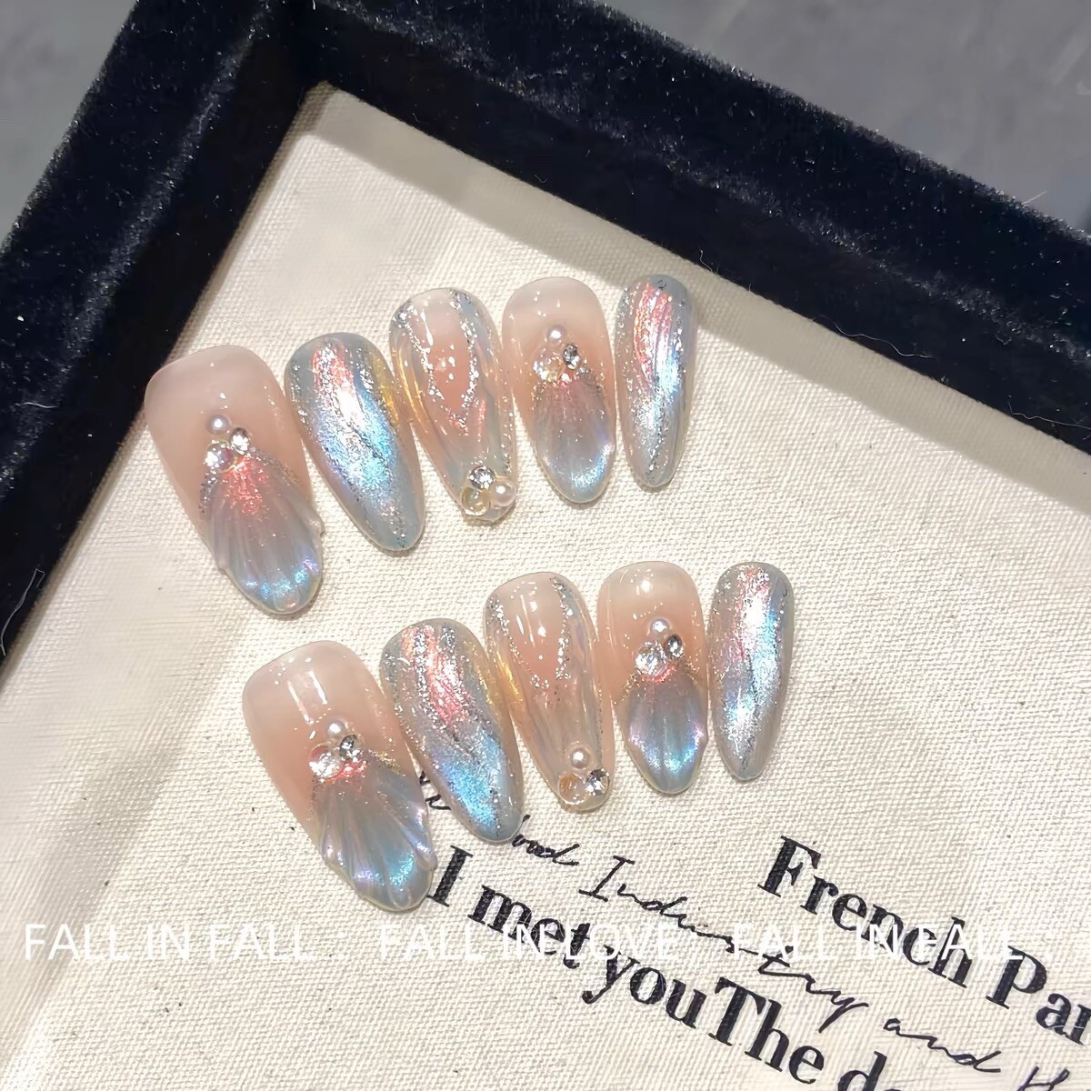 Brand New in Box Press On Nails – 25mm Long – Size S