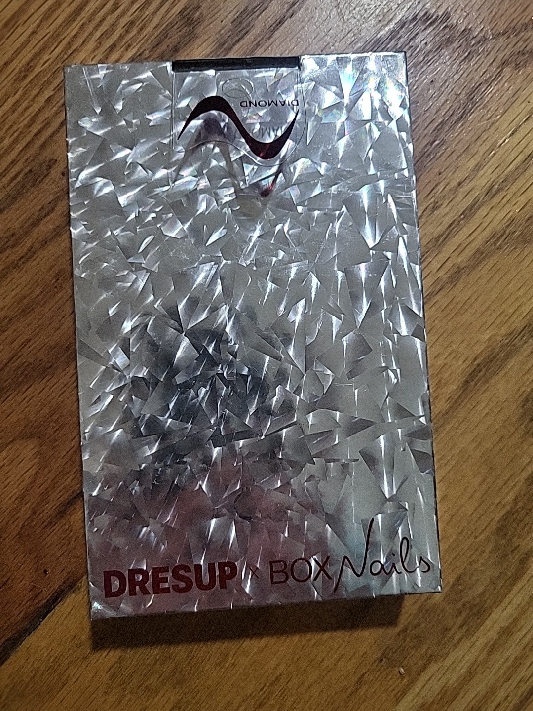 Dresup Handmade Stiletto Long Nails REGAL FEATHER ADORNMENT New/Boxed