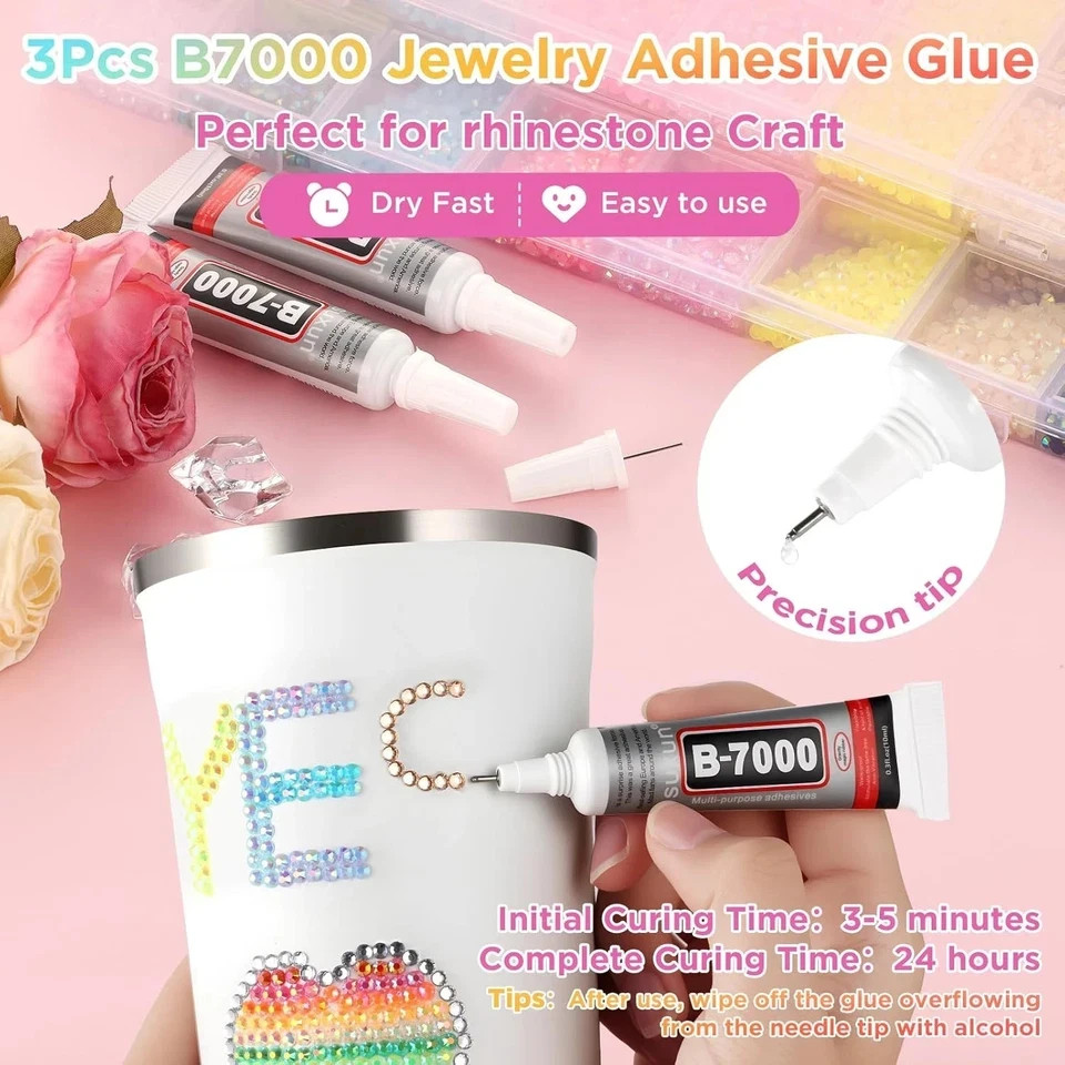 40 Colors Resin Jelly Rhinestones for Bedazzling, 3Mm 32000 Pcs Flatback Gems fo