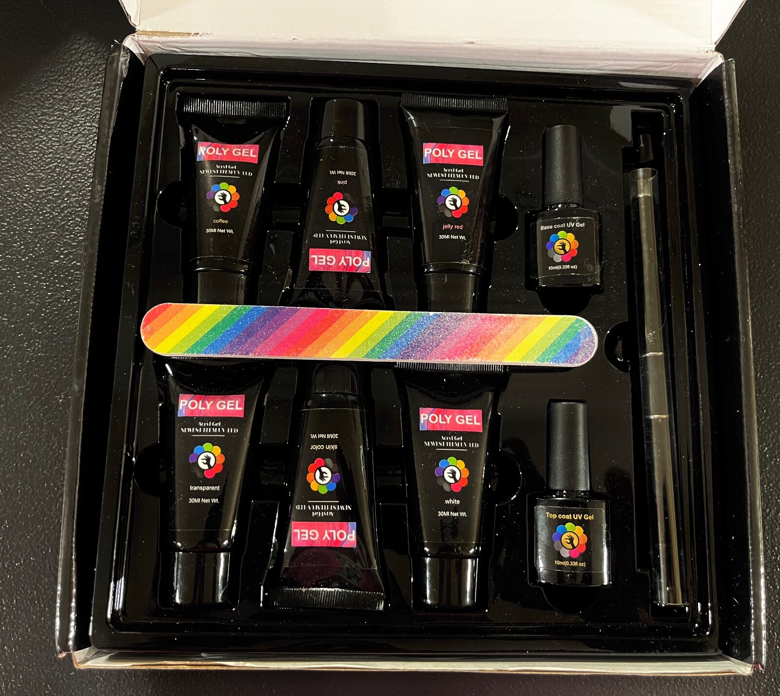 Poly Nail Extension Gel Kit