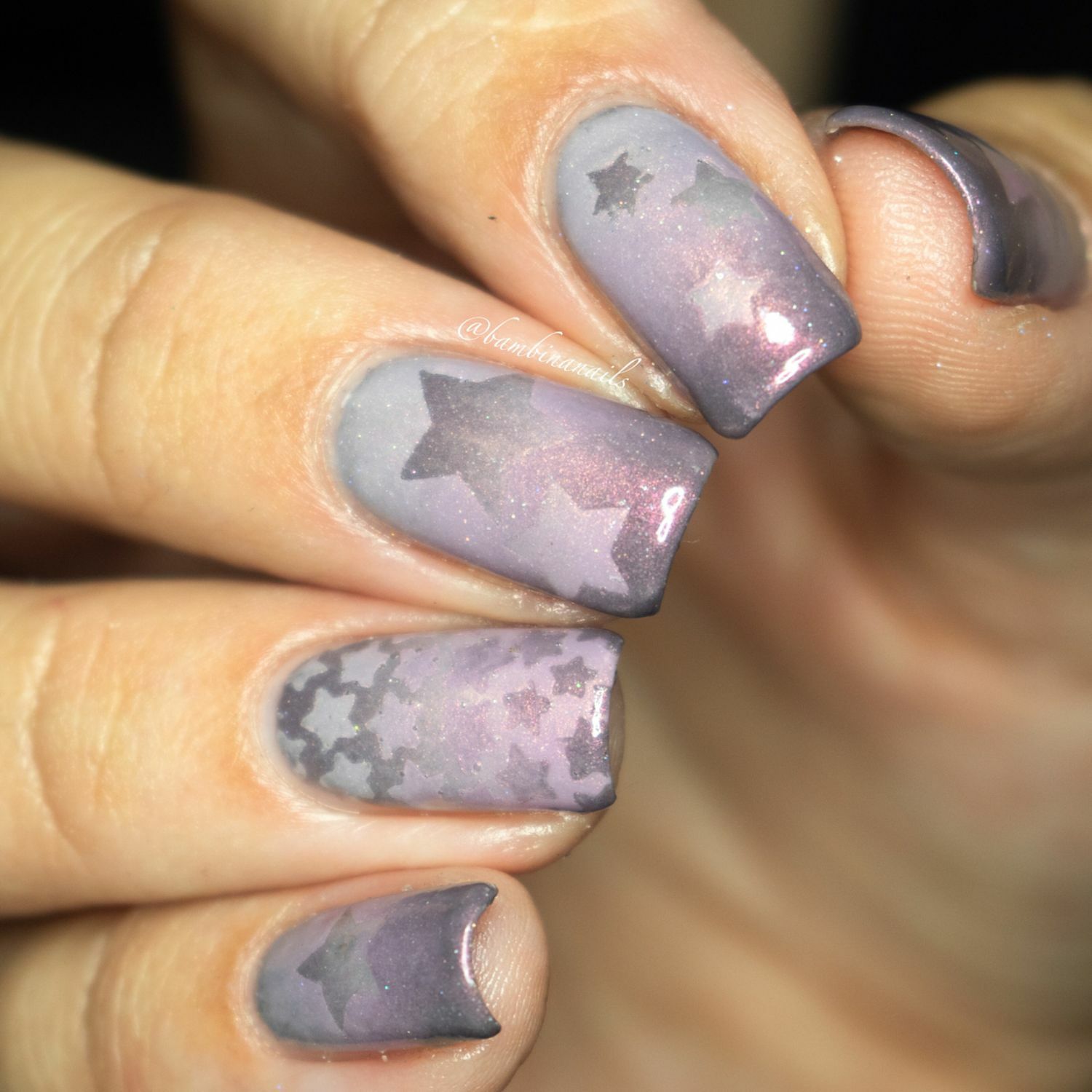 Northern Star Stencils for Nails, Christmas Nails, Nail Art