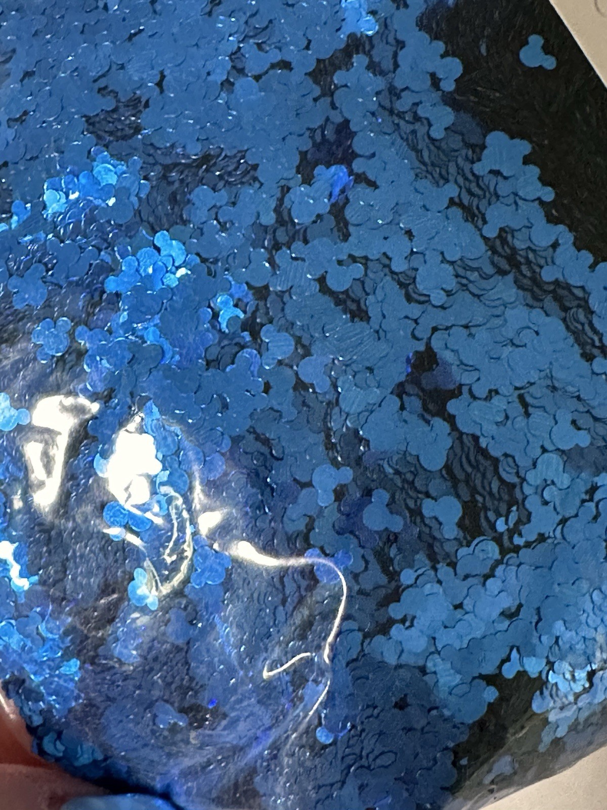 Royal Blue Mouse Head Solvent Resistant Glitter 1.67 lbs Epoxy Resin Craft
