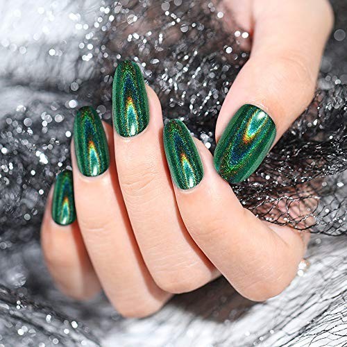 36 Jars Nail Powder Set – Metallic Mirror Holographic Chameleon Pigment for Nail