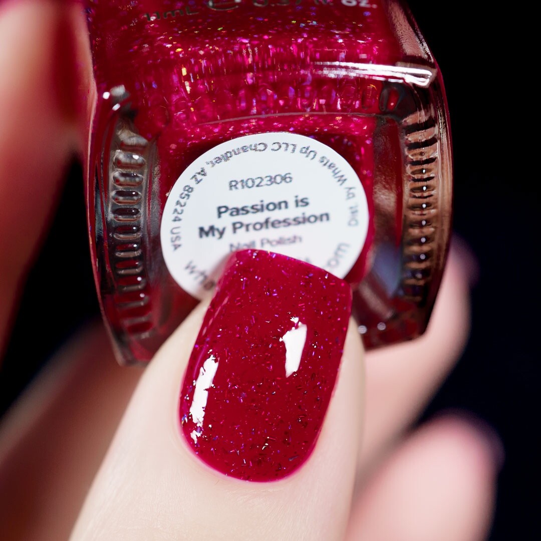 Passion is My Profession Regular Polish (Burgundy Jelly), Nail Polish, Nail Art