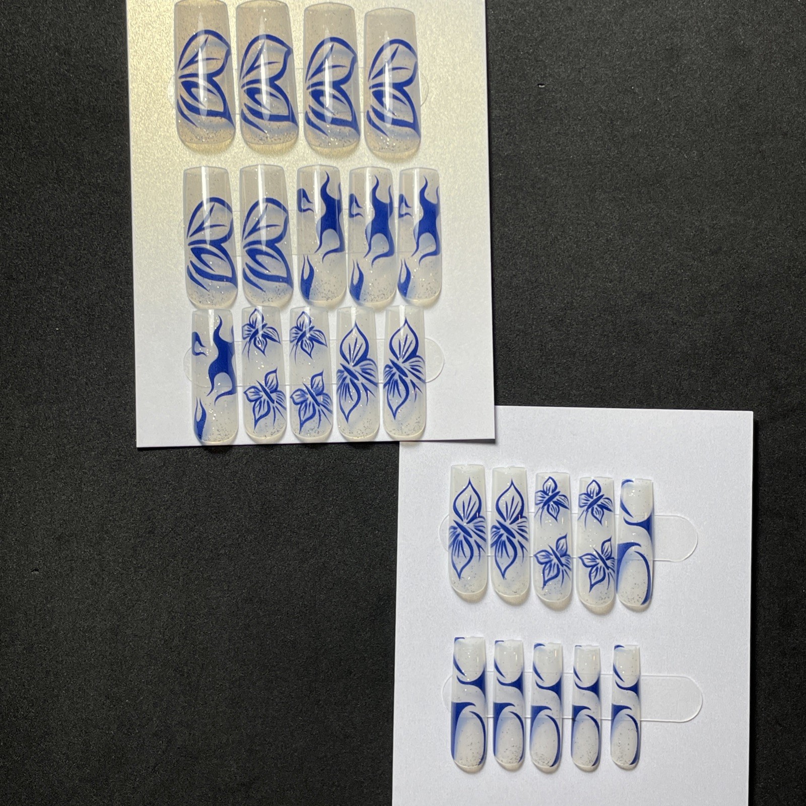 24 Piece Nails ~ Number 40 ~ Cute Press on Nails ~ Fast Shipping