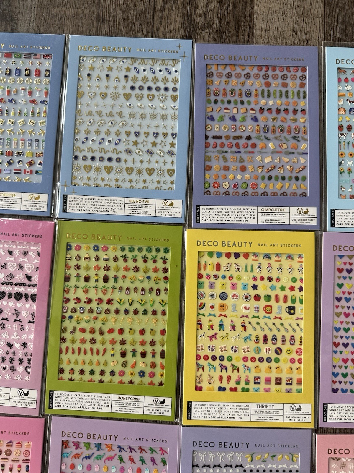 Deco Beauty Nail Art Sticker Lot 54 Sheets New Coquette Miffy Floral Rare SEALED