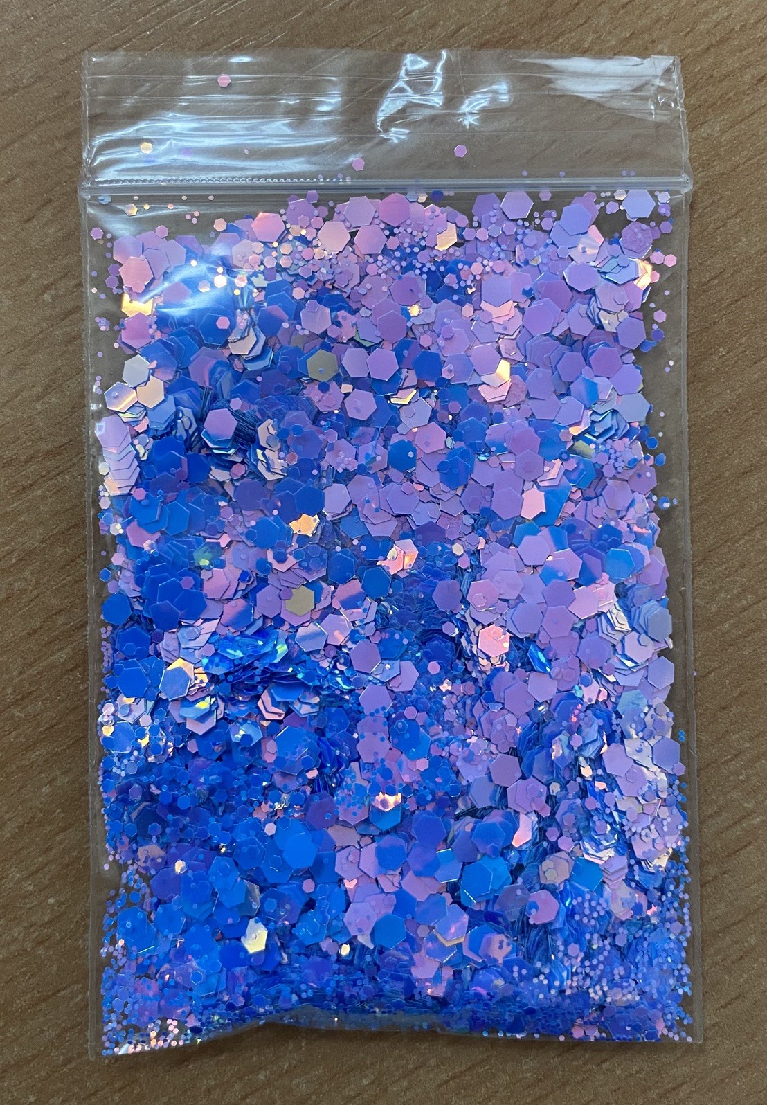 PREMIUM CHUNKY GLITTER MIX – 5g Bag | Iridescent Holographic & Colour Changing