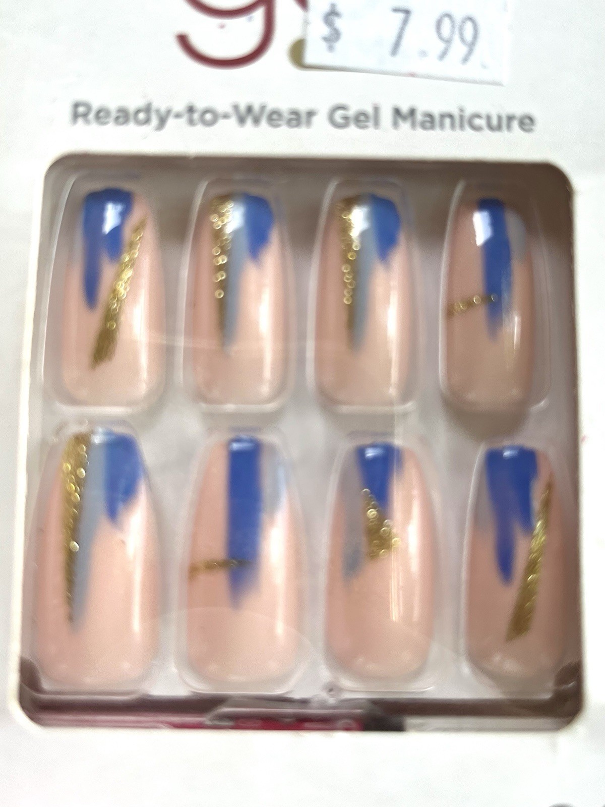 Kiss Majestic Nails & Gold Finger Luxury Nail Lot/4 NEW Packages See List