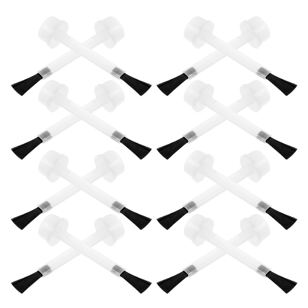 80 Pcs Liquid Nail Brush Replacement For Gel Polish And Dip Powder Nails