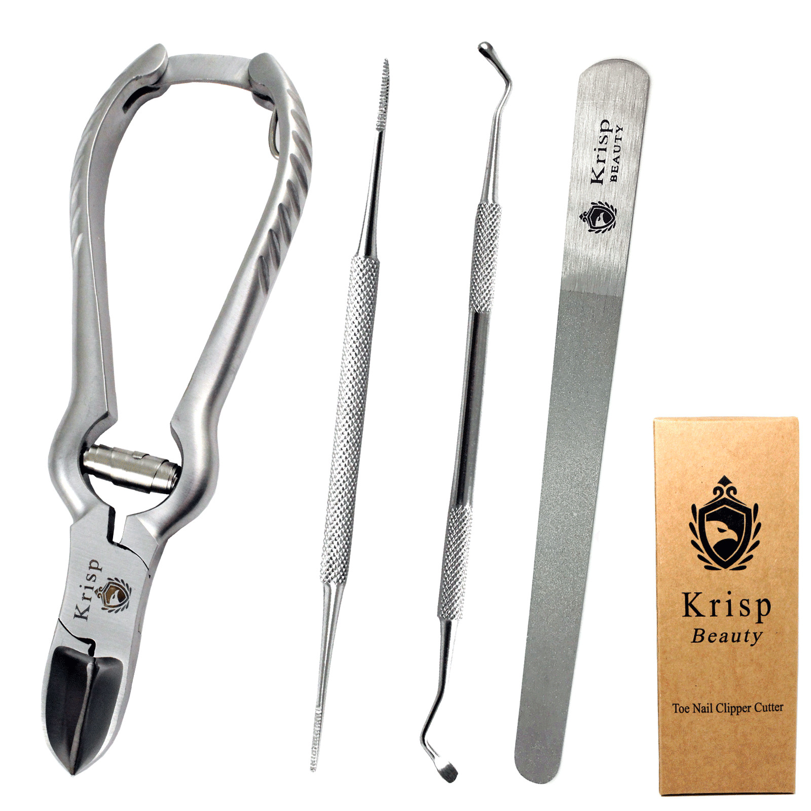 INGROWN TOENAIL CLIPPERS CUTTER NAIL FILE LIFTER STAINLESS STEEL CHIROPODY TOOLS