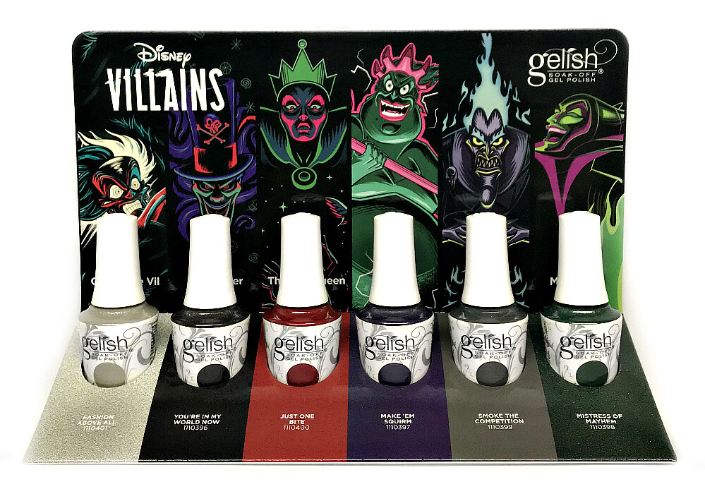 Harmony Gelish – DISNEY VILLAINS Fall 2020 Collection – Pick Any Shade .5oz