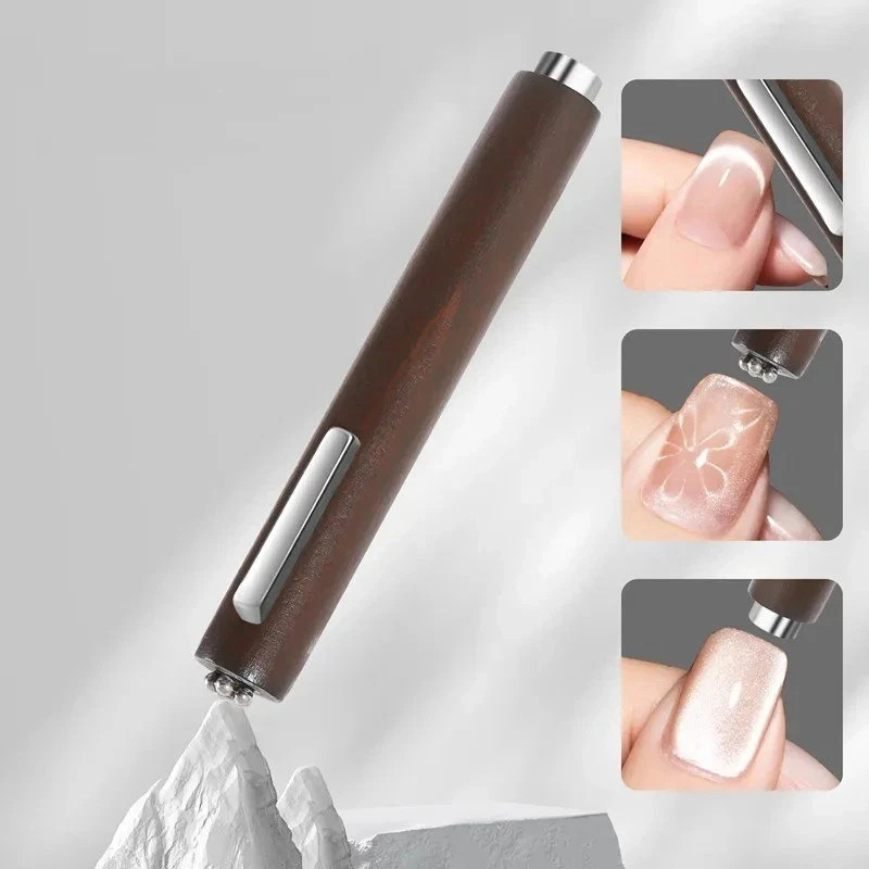 3-in-1 Magnetic Nail Art Pen with Strong Magnets for Cat Eye UV Gel Designs